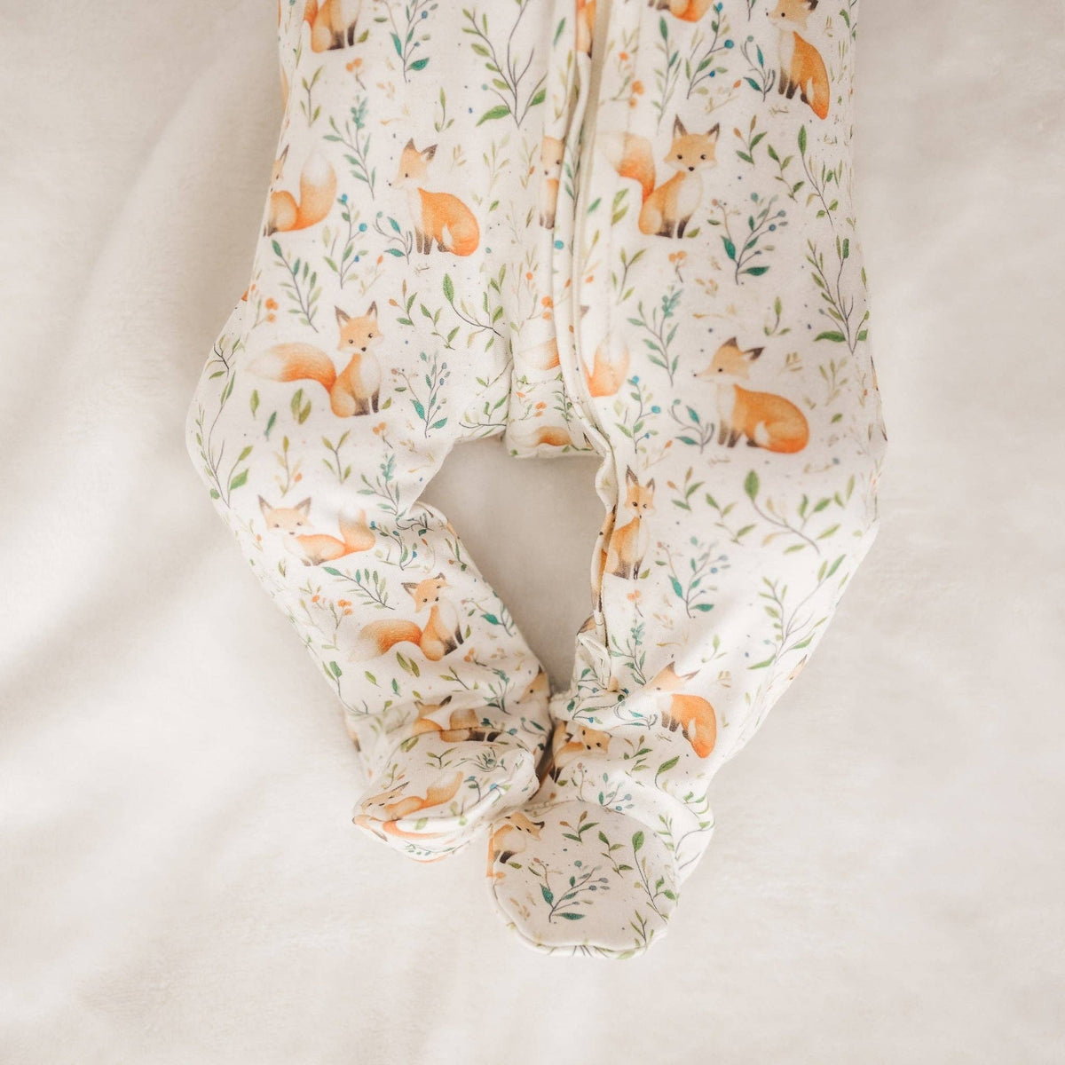 Fox Tales Zip Footie