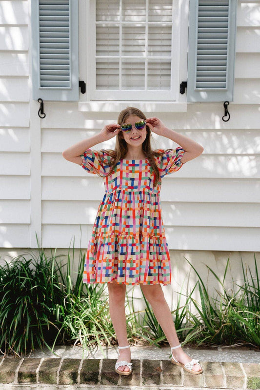 Haven Dress: Blue