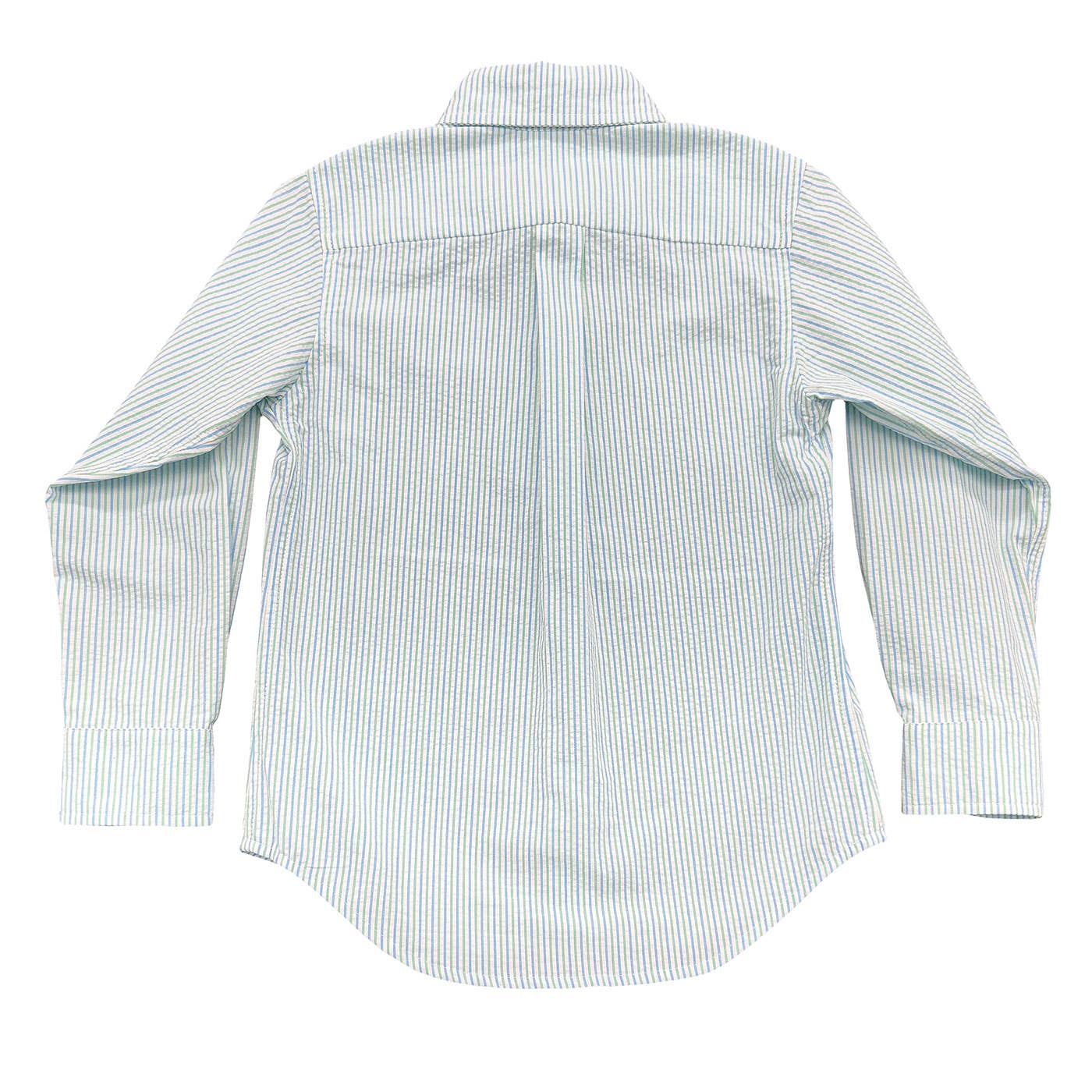 Carter Oxford Button Down- Coastal Seersucker