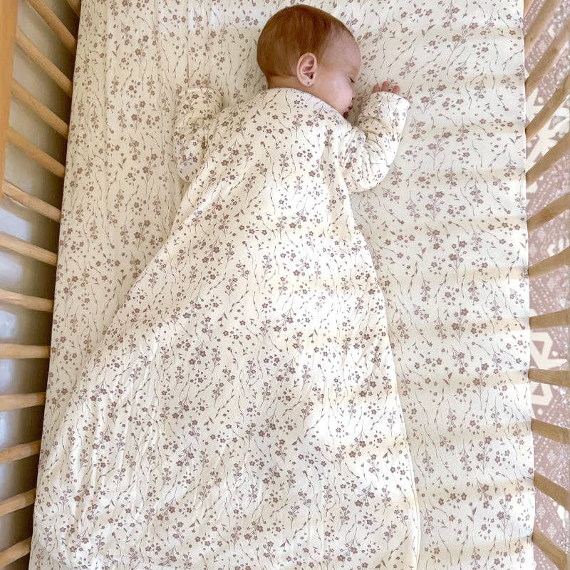 LONG SLEEVE SLEEP BAG: Giraffe Moss / 9-18M / 1.0