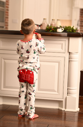 Christmas 2024 Pajamas- Kids Christmas on the Farm- Buttflap