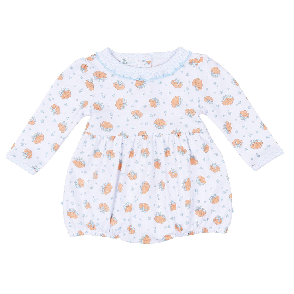 Prettiest in the Patch Print Long Sleeve Bubble: 9 Months