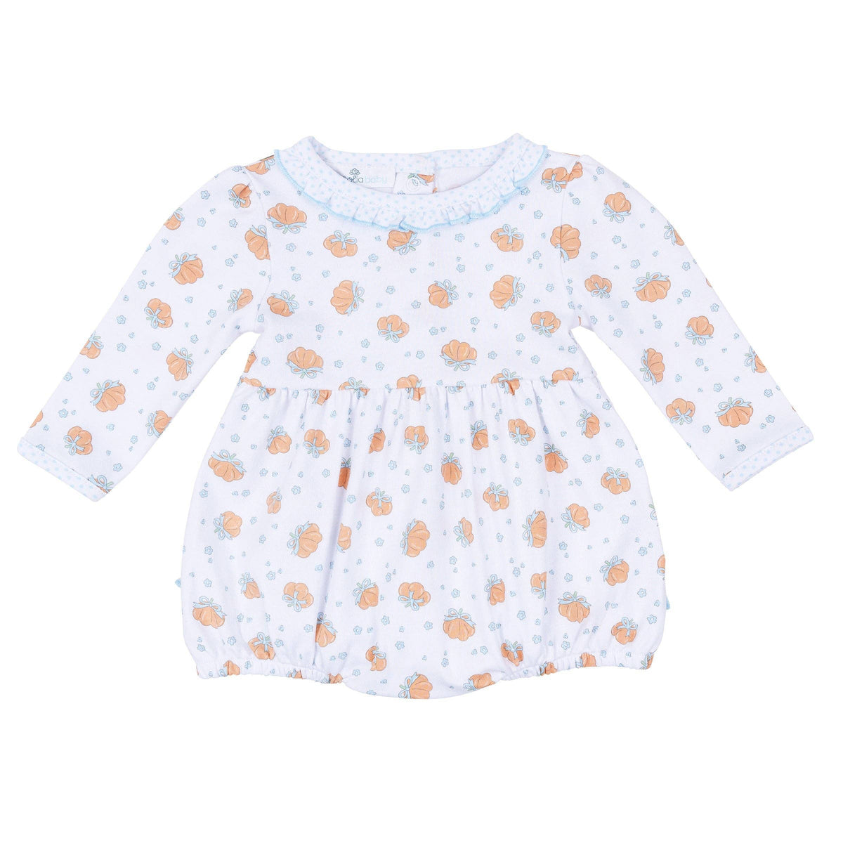 Prettiest in the Patch Print Long Sleeve Bubble: 9 Months