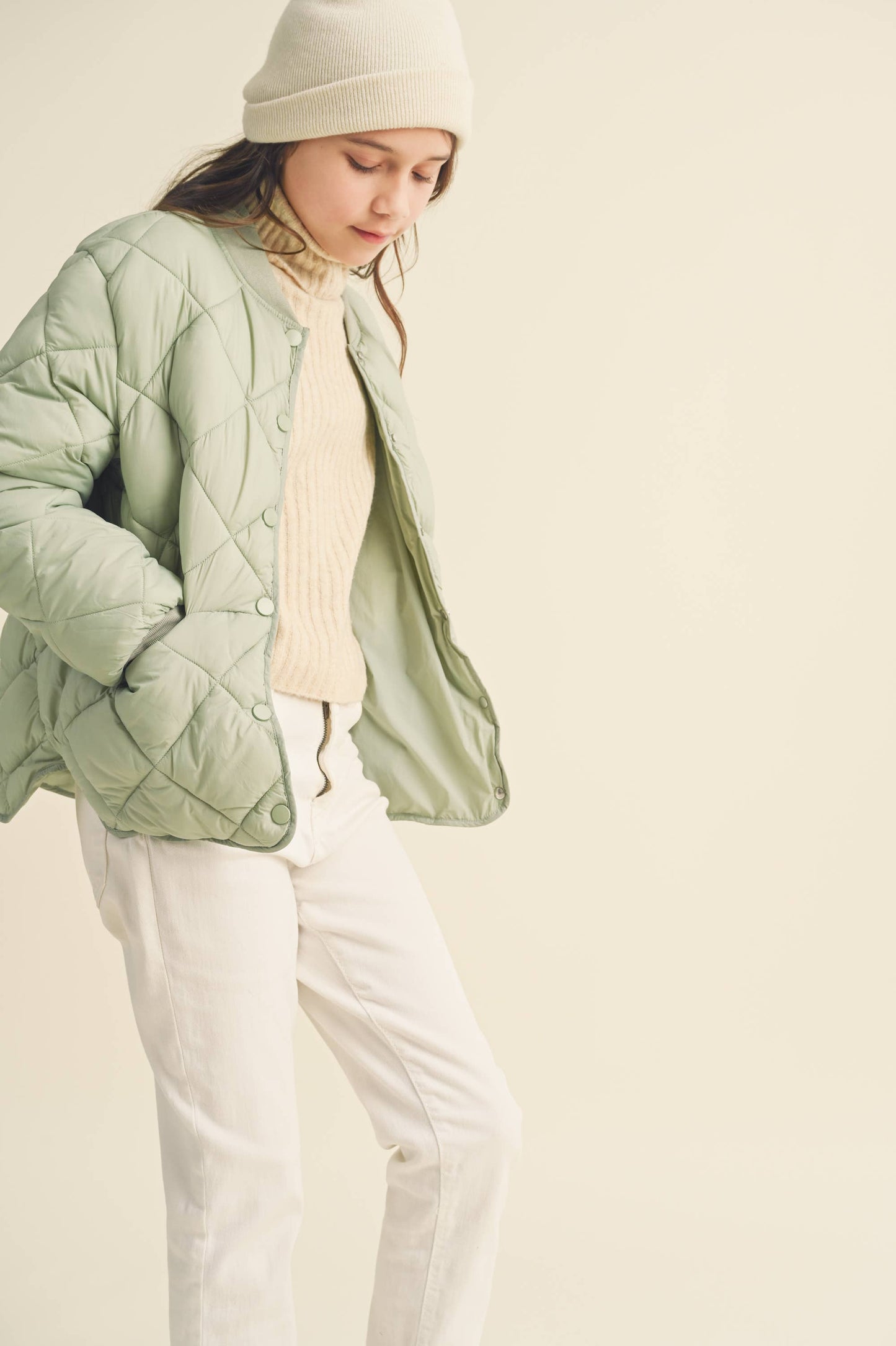 Girl's Quilted Jacket
