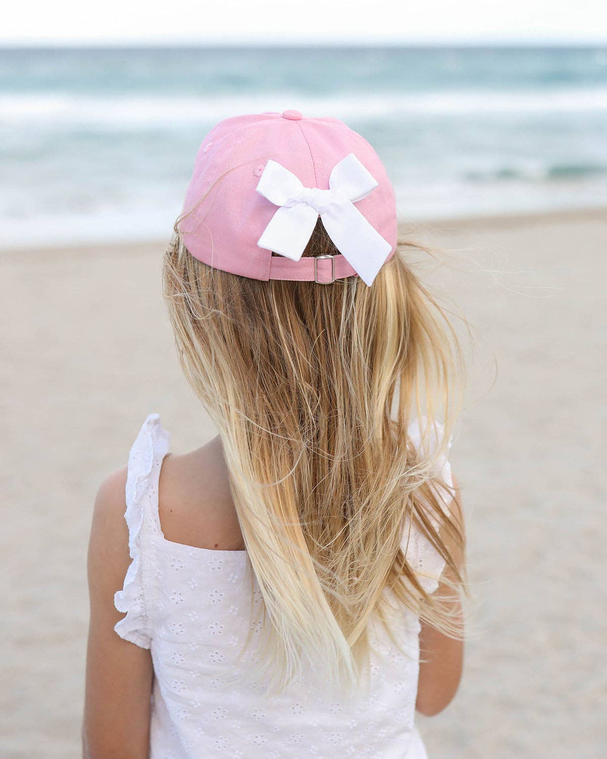 Big Sister Bow Baseball Hat- Youth