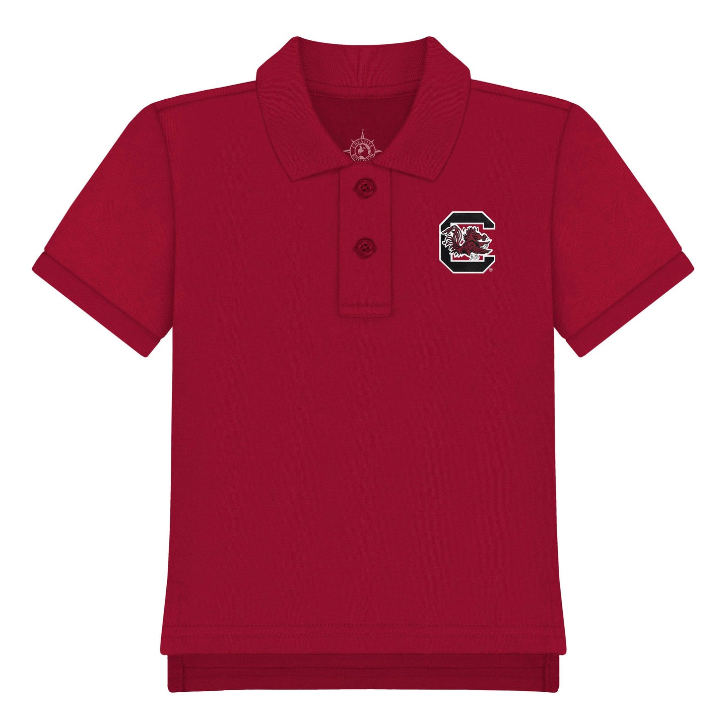 South Carolina Gamecocks Infant and Toddler Polo Shirt  : Garnet