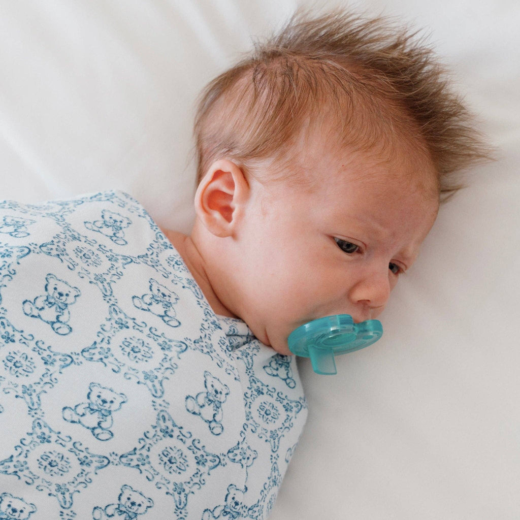 COCOON SWADDLE: Bon Voyage / Small with knotty beanie