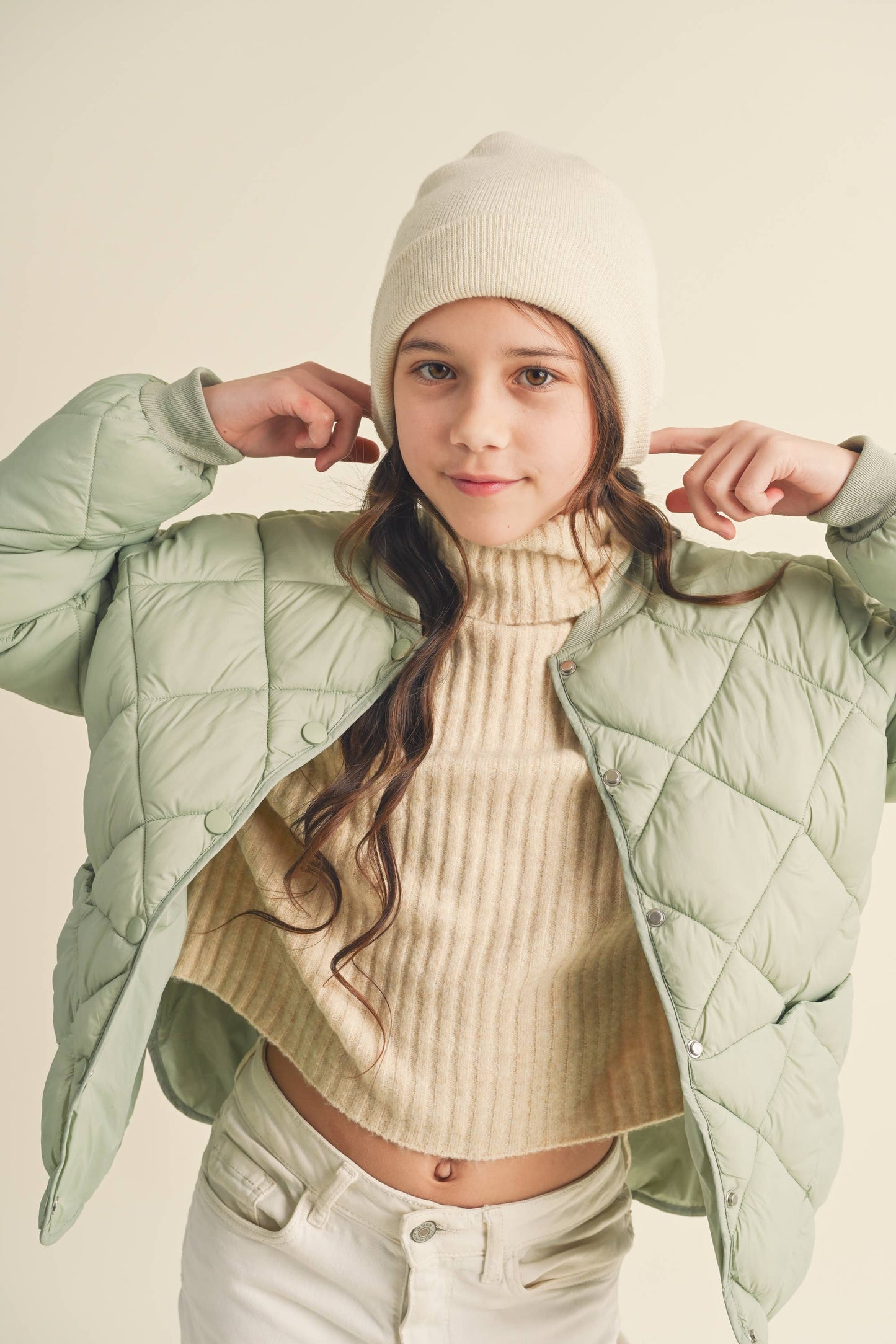 Girl's Quilted Jacket