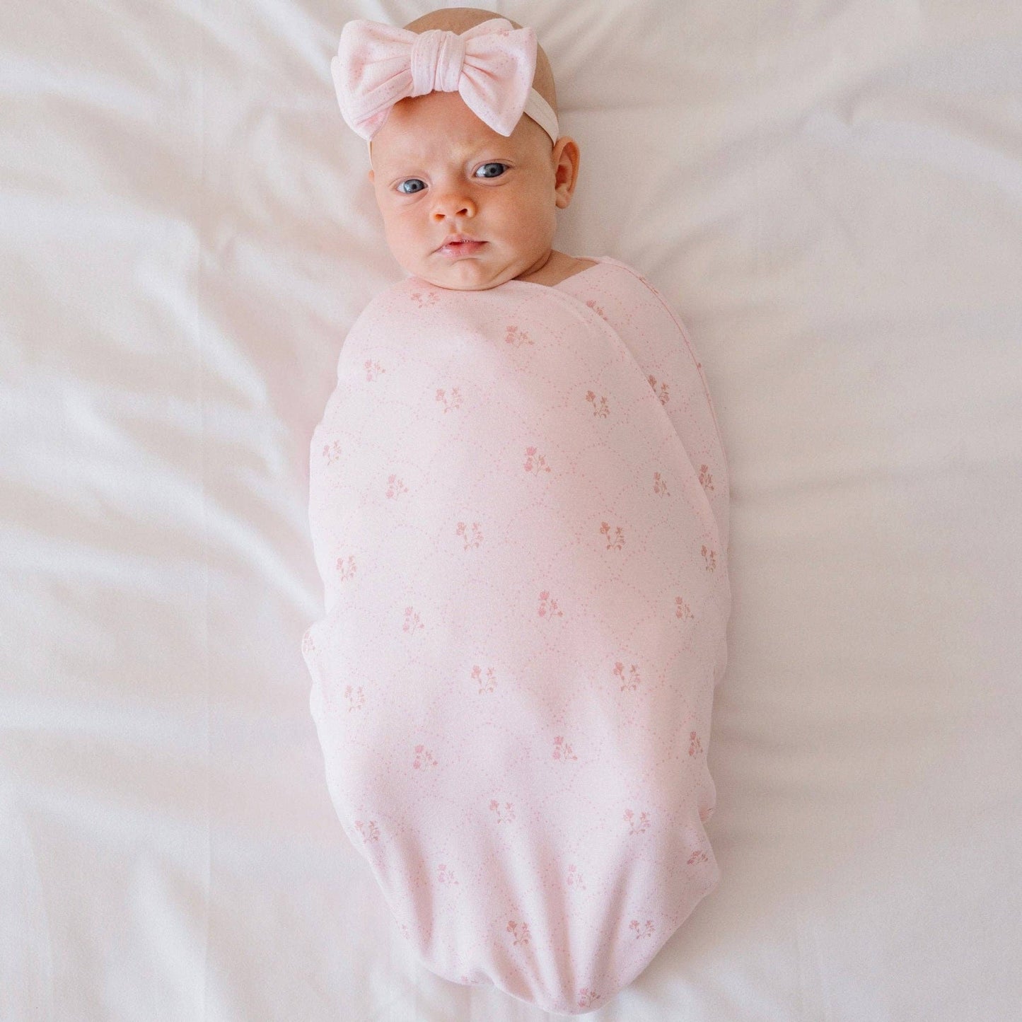 COCOON SWADDLE: Teddy Tiles / Small