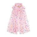 Pink Confetti Cape - Kids Dress Up Cape