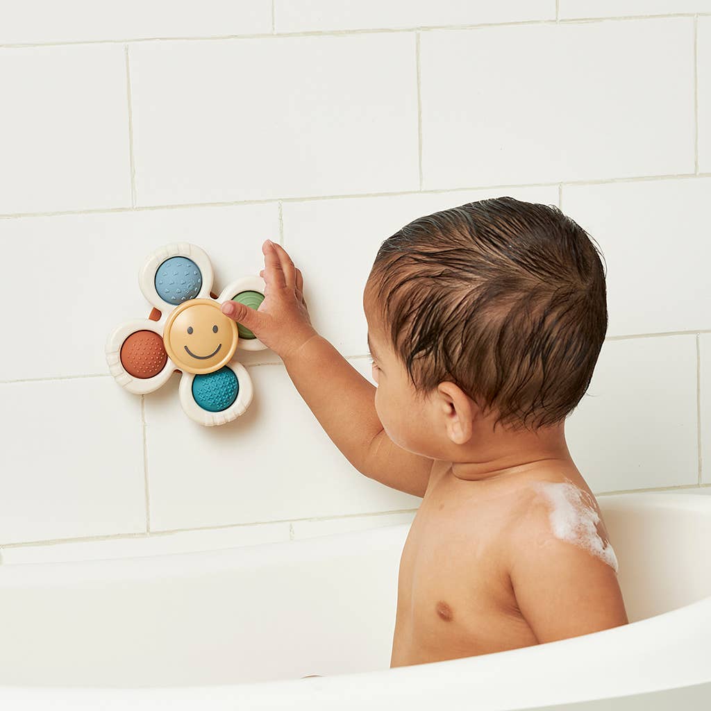 Itzy Pop & Whirl™ - Bath + Travel Toy: Smile