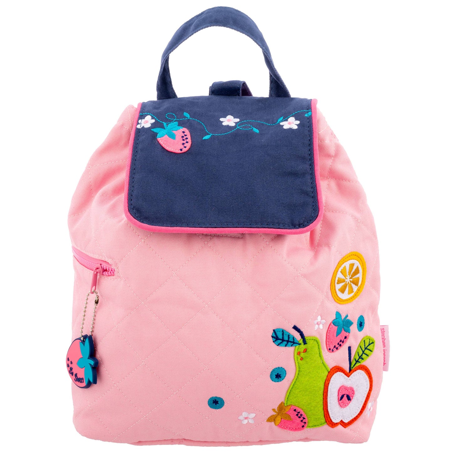 Quilted Backpacks: Turquoise Floral