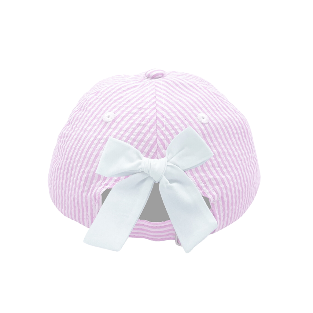 Lil Sis Bow Baseball Hat- Baby