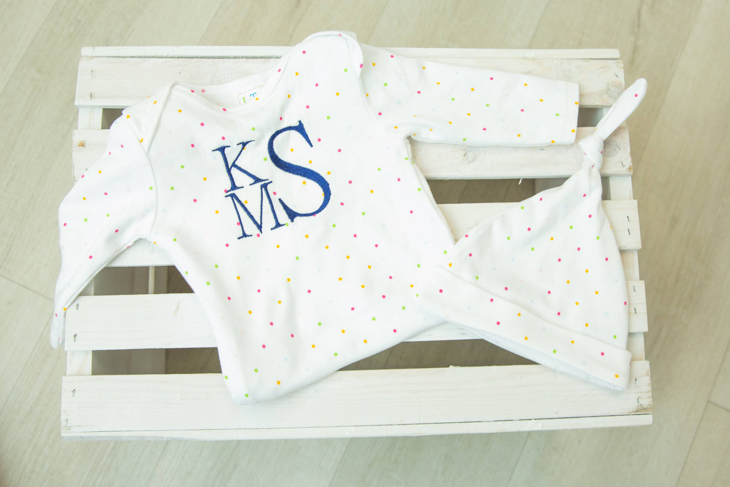 Infant Gown: Navy