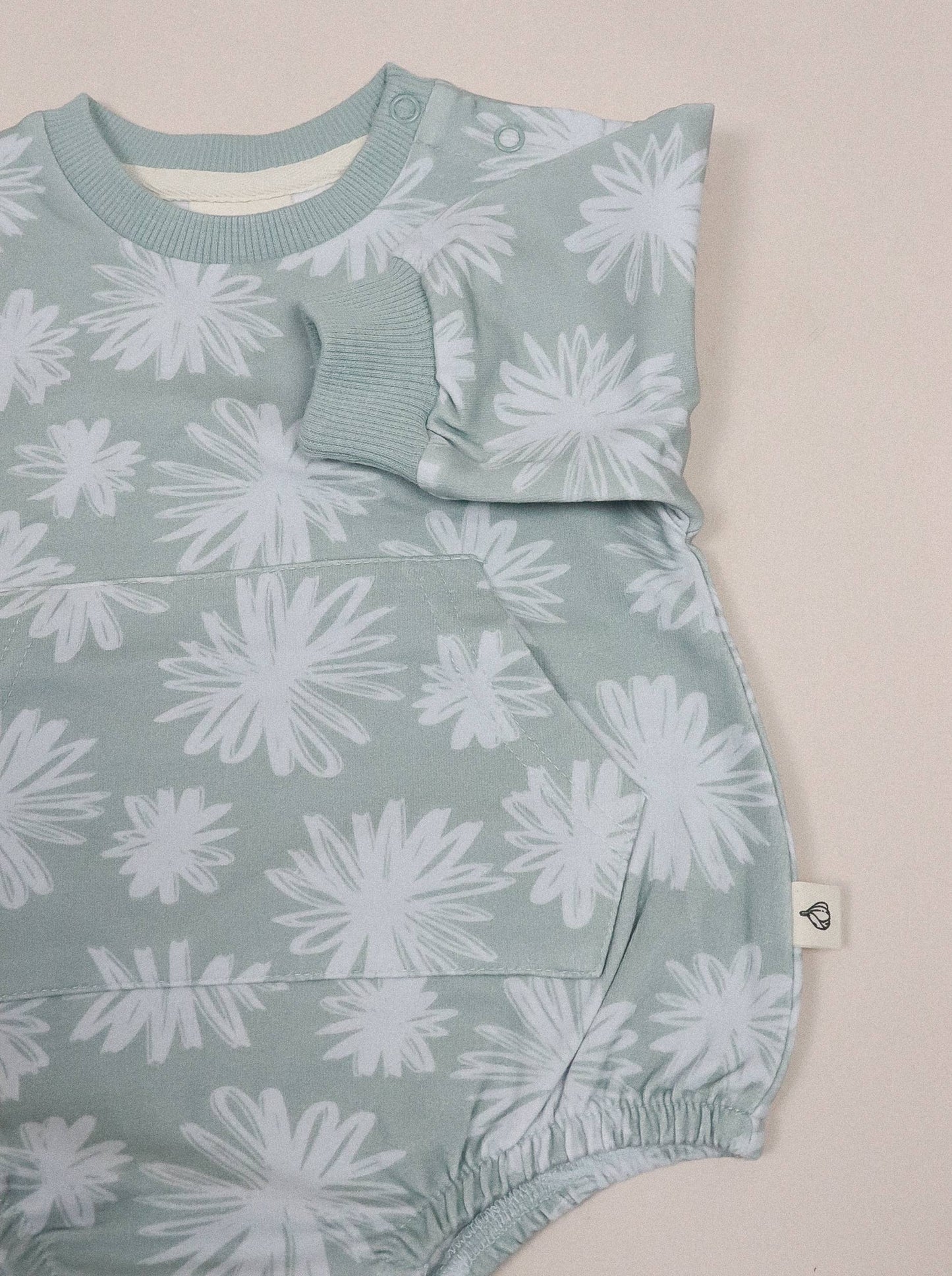 Pom Bubble Romper | Baby Organic Outfit | Baby Clothing