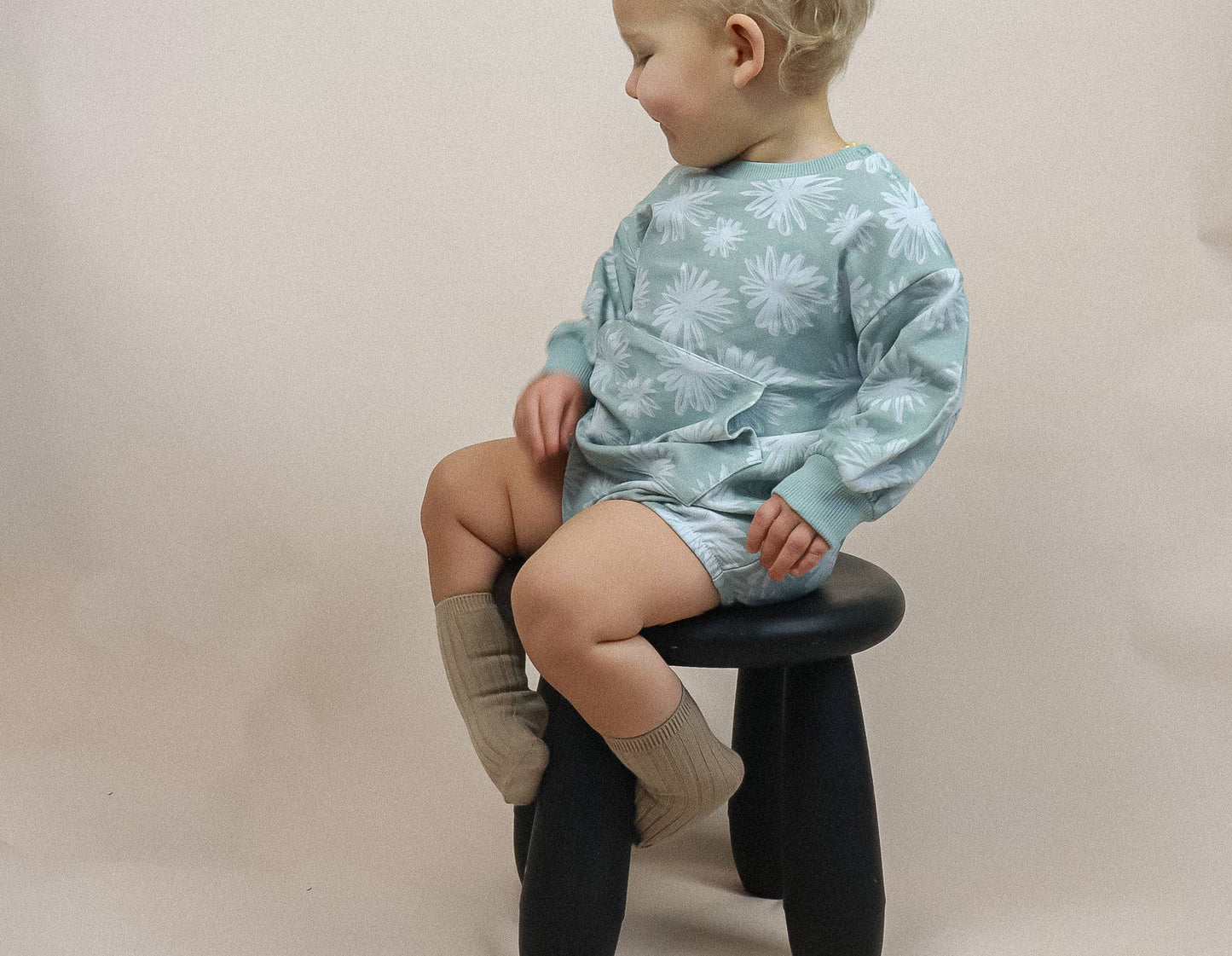 Pom Bubble Romper | Baby Organic Outfit | Baby Clothing