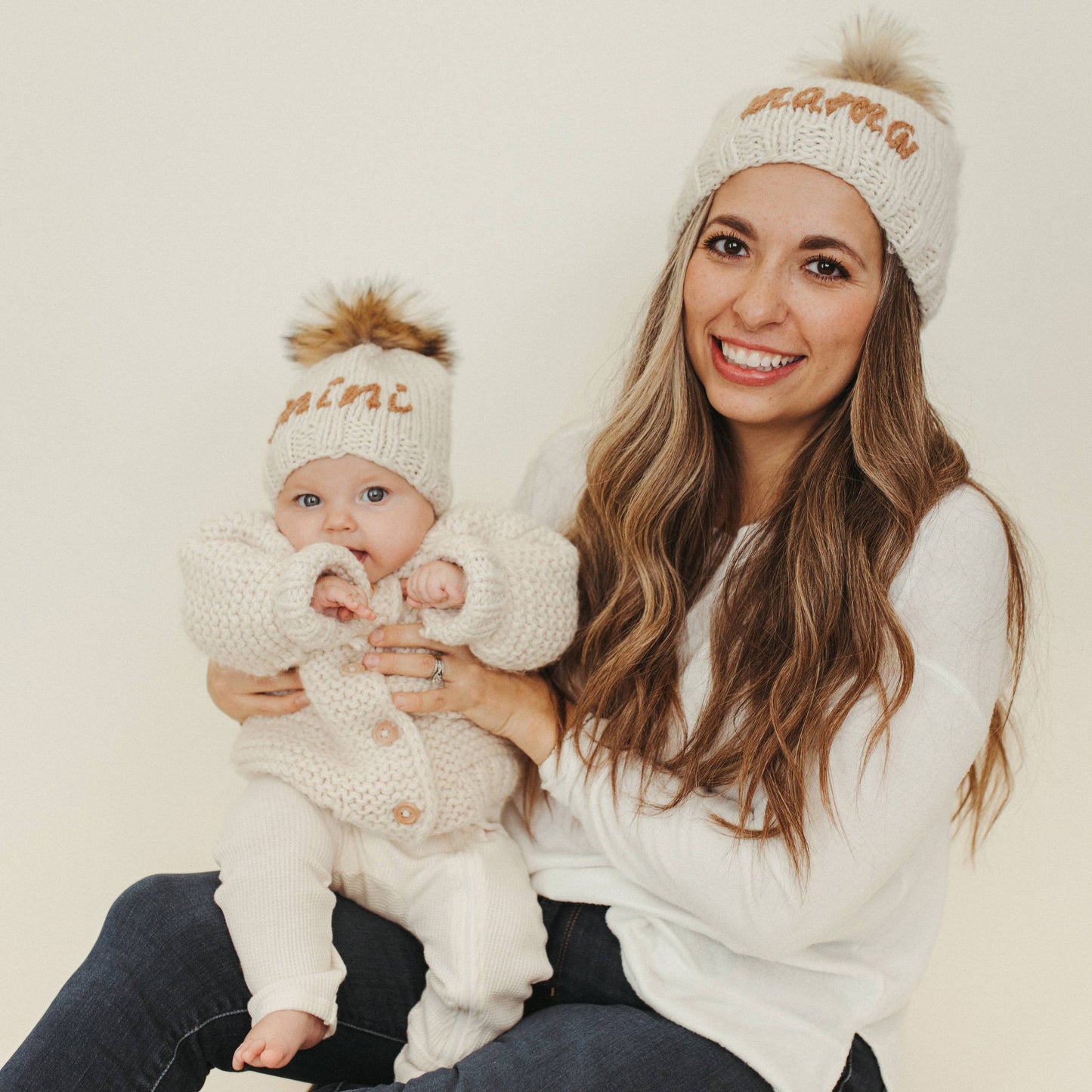 Mama Pecan Beanie Hat Adult