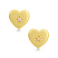 Heart Stud Earrings