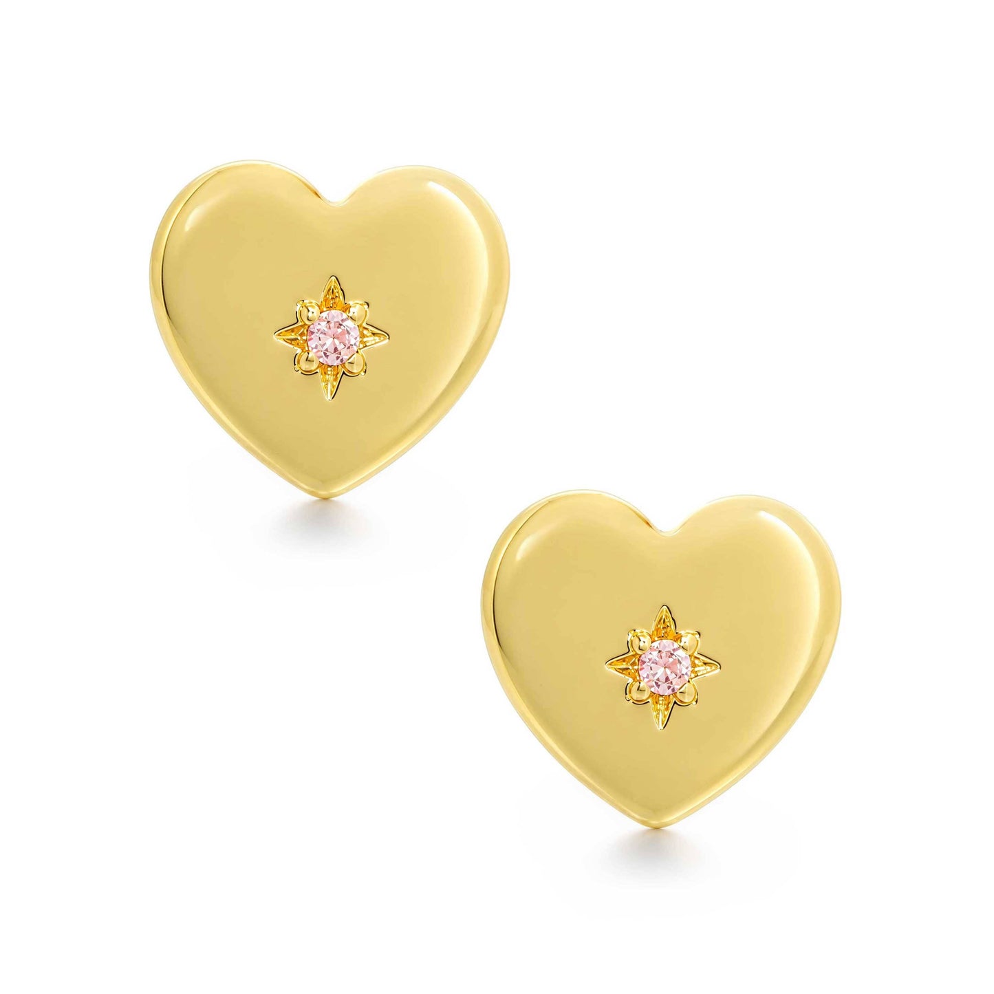 Heart Stud Earrings