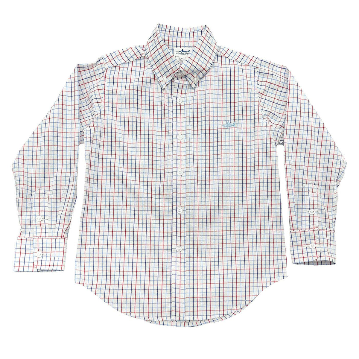 Carter Oxford Shirt Patriotic Plaid: Patriotic Plaid