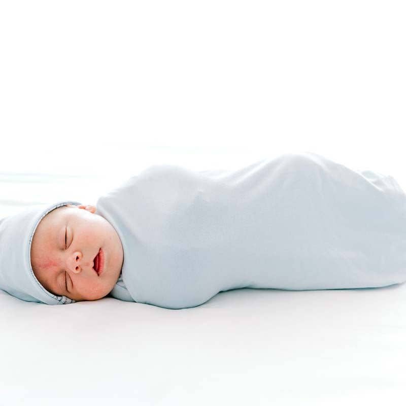 COCOON SWADDLE: Whimsical Garden with headband set.