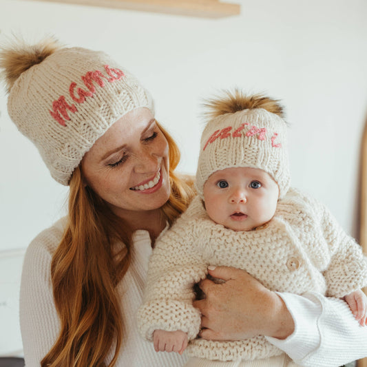 Mama Cerise Beanie Hat Adult
