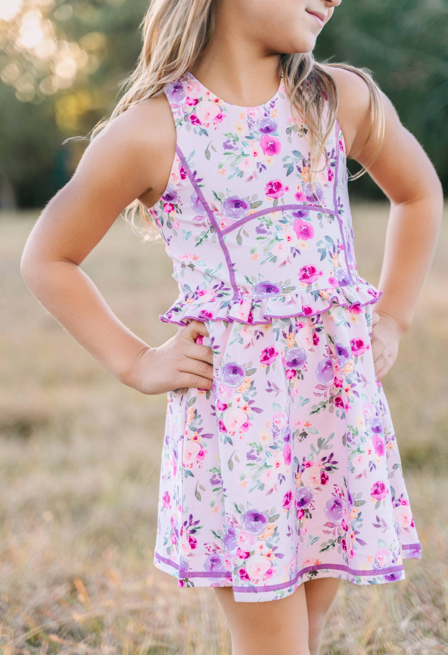Athletic Dress - Violet Breeze