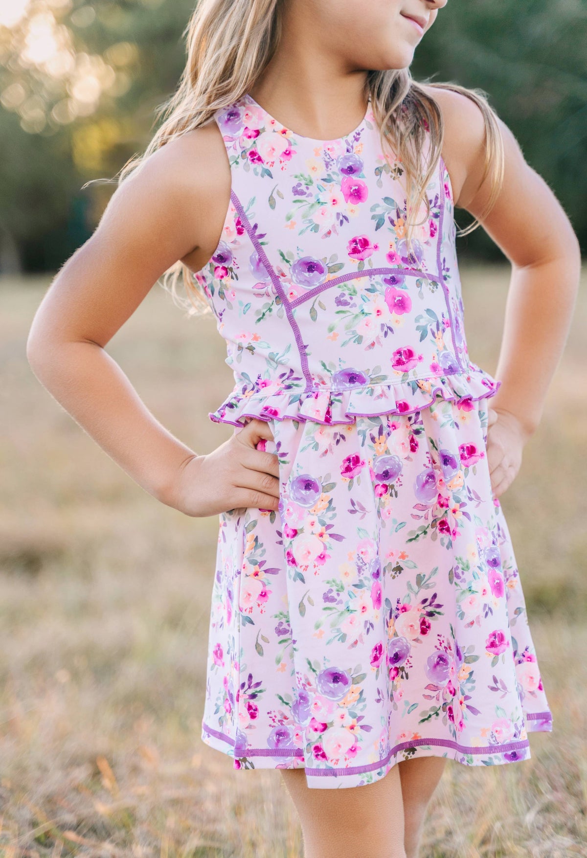 Athletic Dress - Violet Breeze
