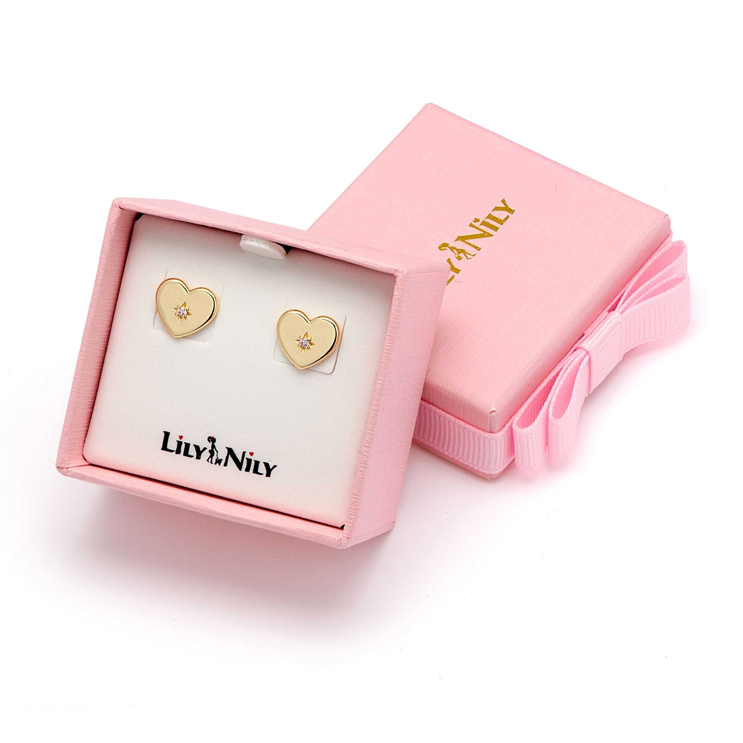 Heart Stud Earrings