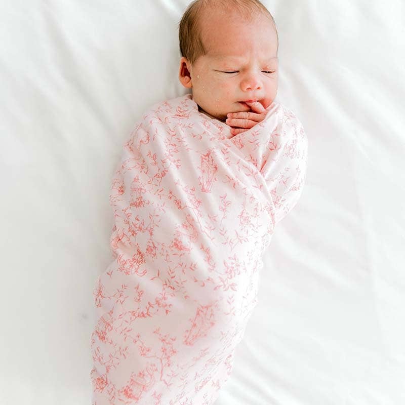 COCOON SWADDLE: Teddy Tiles / Small