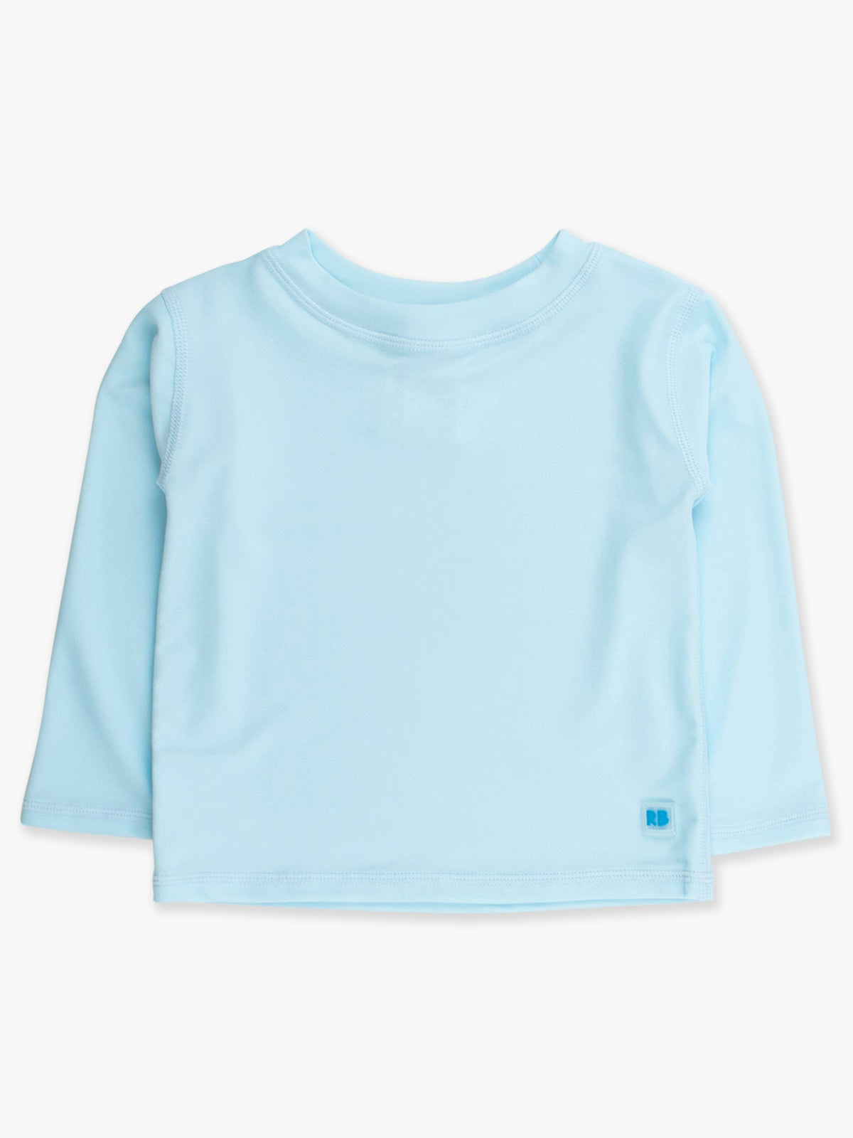 Boys Blue Breeze Long Sleeve Rash Guard: Blue