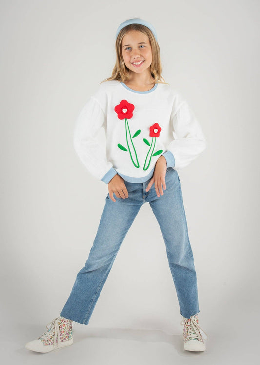 Love Grows Sweatshirt: Pristine / 5