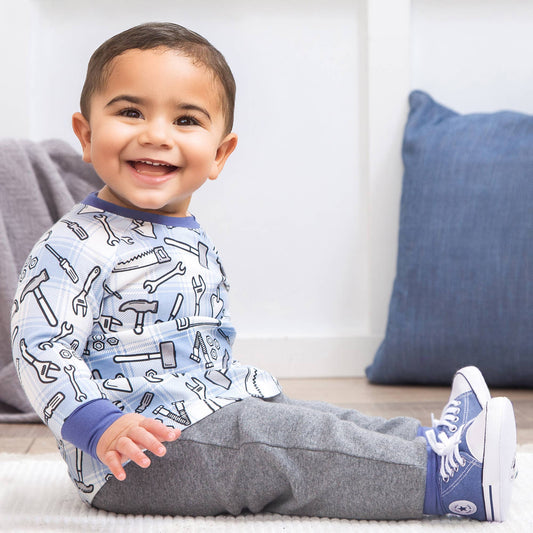 Tool Time Bamboo Baby Boy's Top & Pants