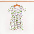 Mascot Mania in Florida Organic Cotton Twirl Dress: 2T
