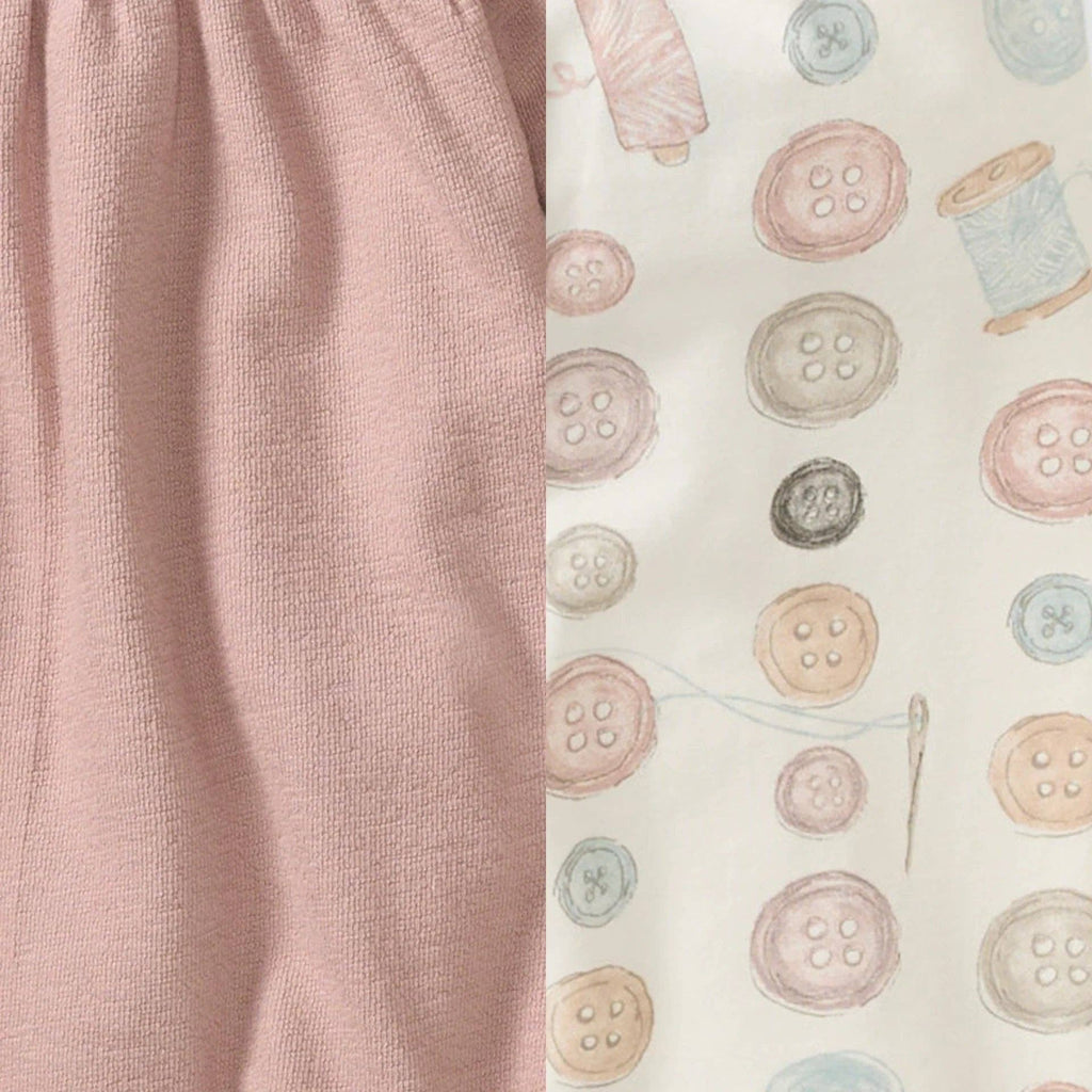 Little Button Organic Tunic & Pants Set