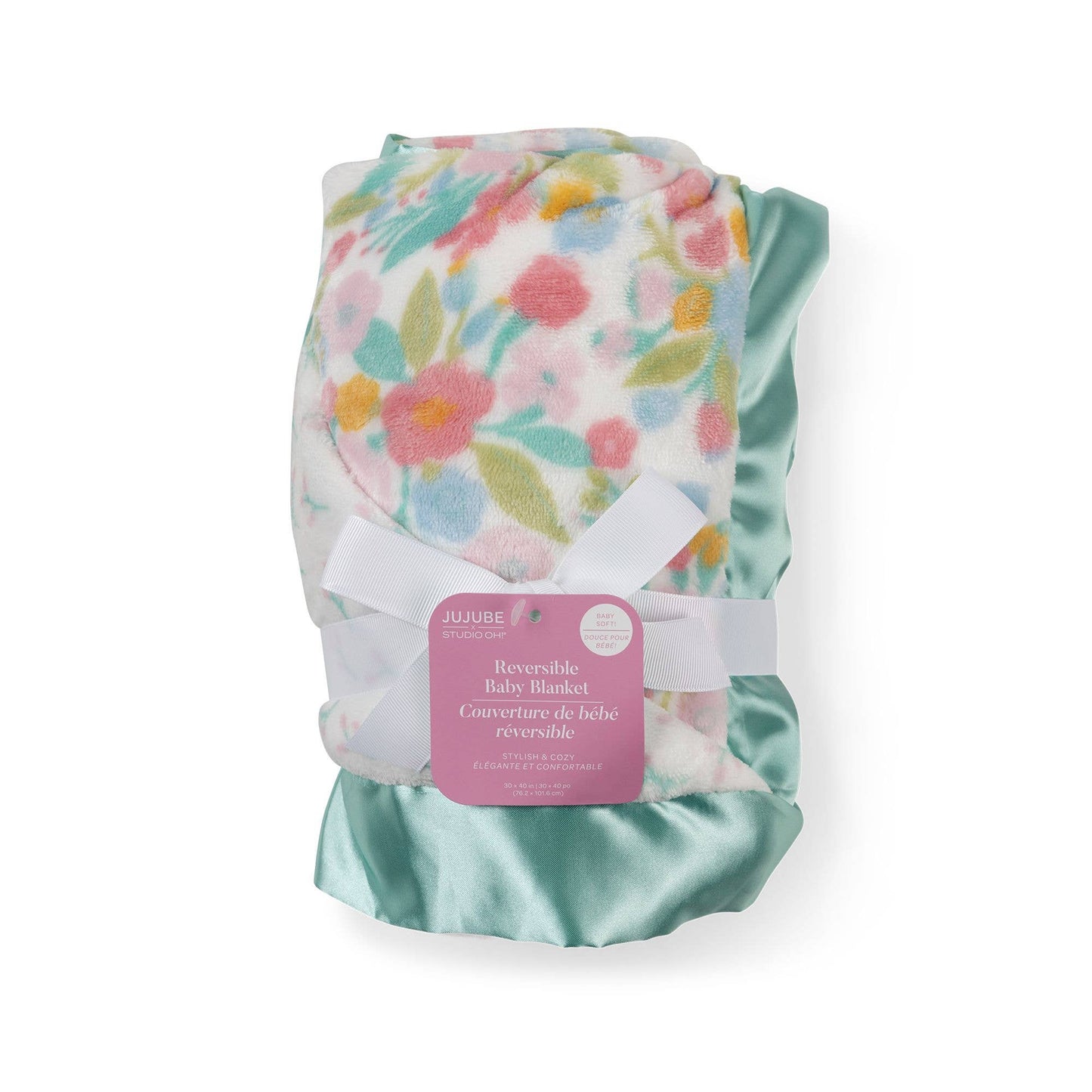 Reversible Baby Blanket - Sweet Daisy