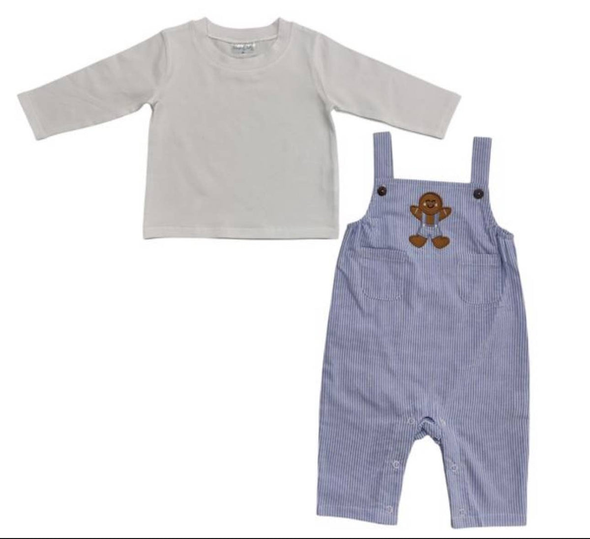 GingerBread Boy Romper - Wild Lapin Children’s Boutique