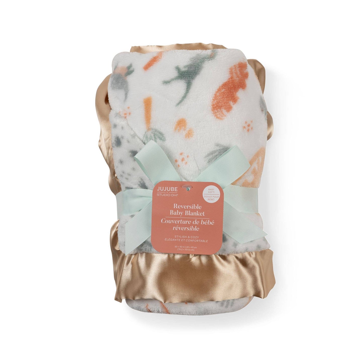 Reversible Baby Blanket - Roarsome