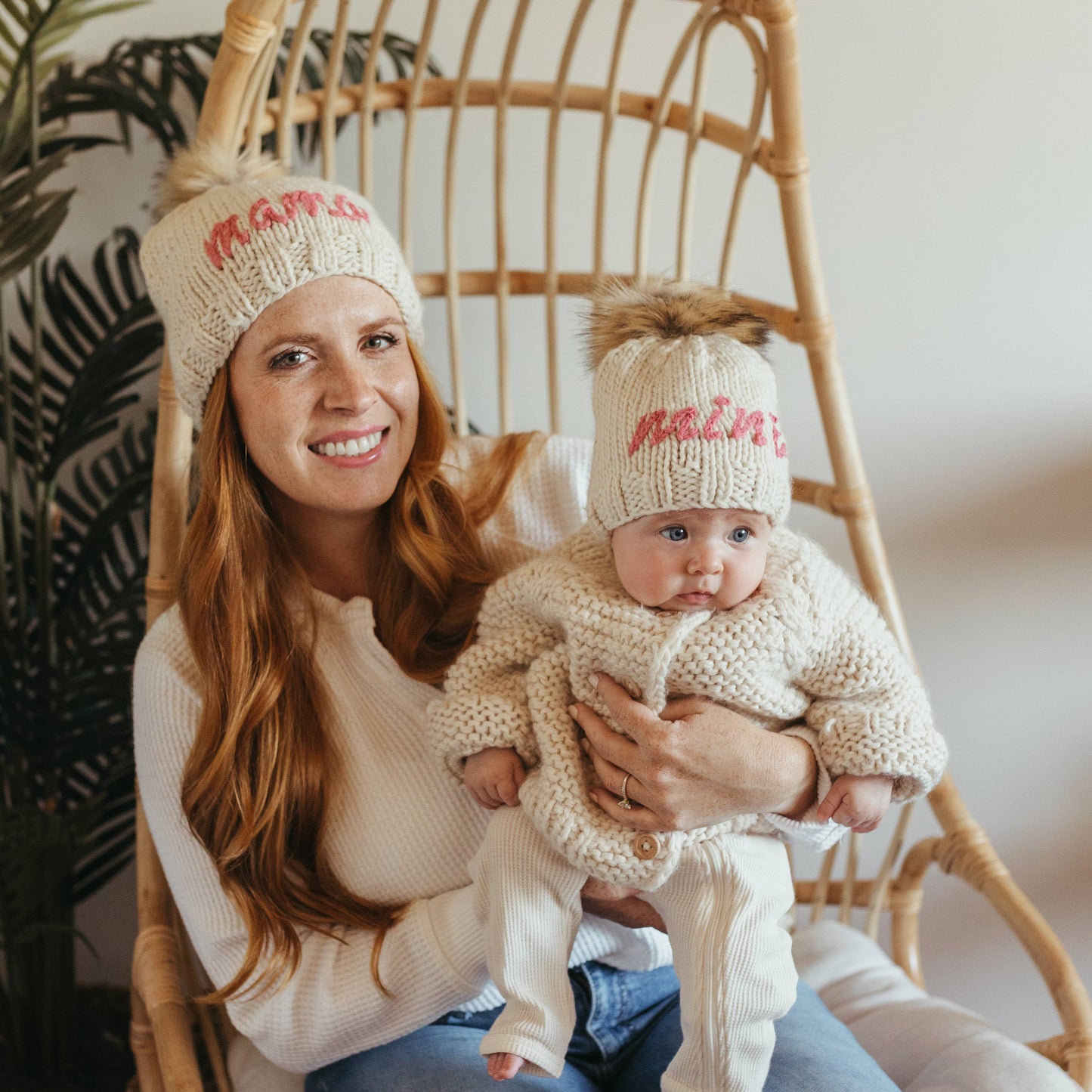 Mama Cerise Beanie Hat Adult