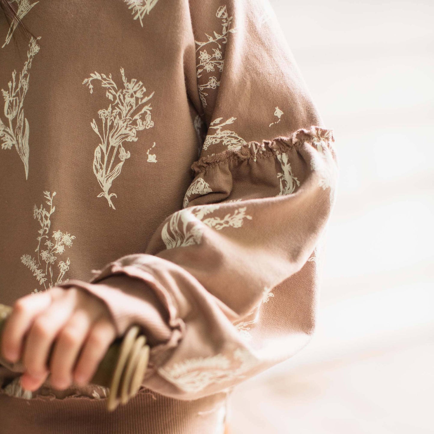 Little Wild Flower Toddler Sweat Set