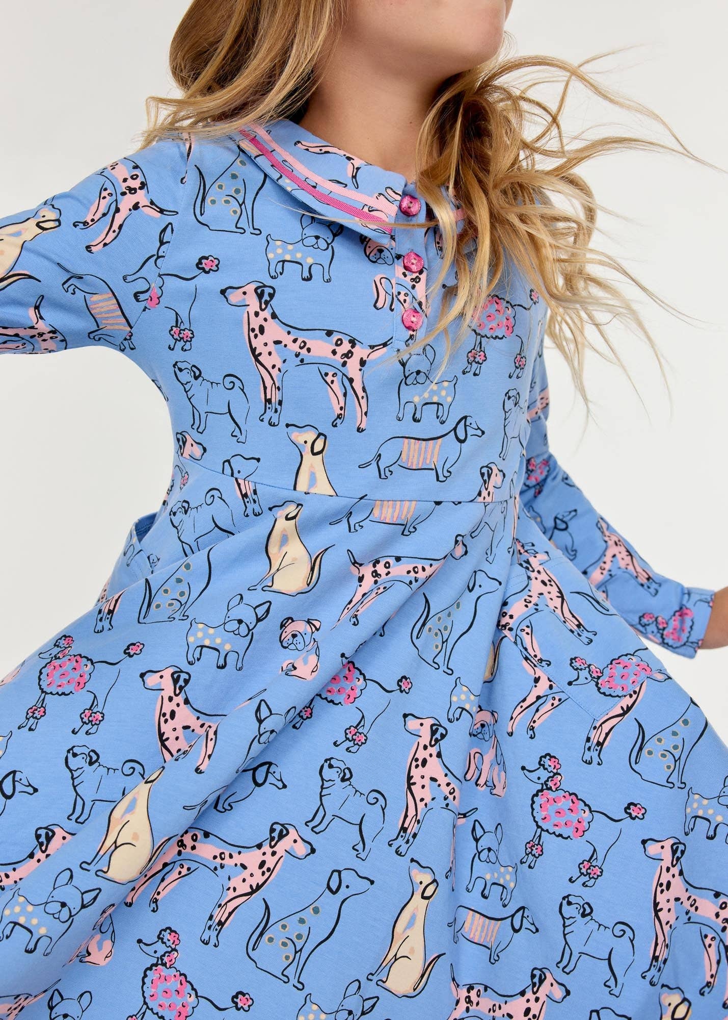 Walk in the Park Dress: Pretty Puppies
