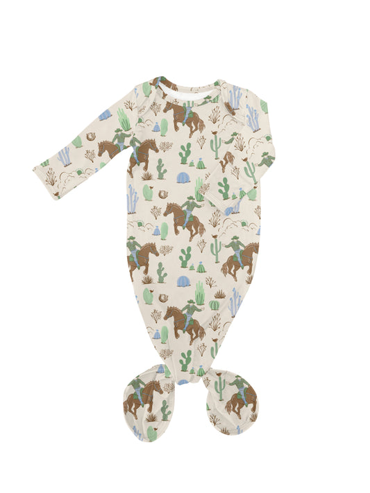 Saddle Up, Cowboy Knotted Gown