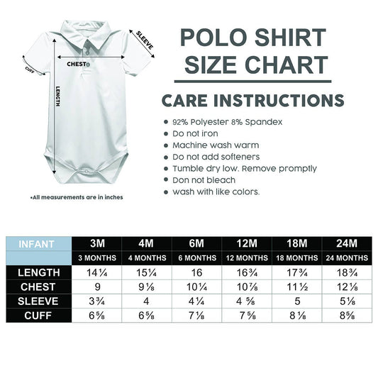 South Carolina Gamecocks Embroidered Maroon Polo Onesie