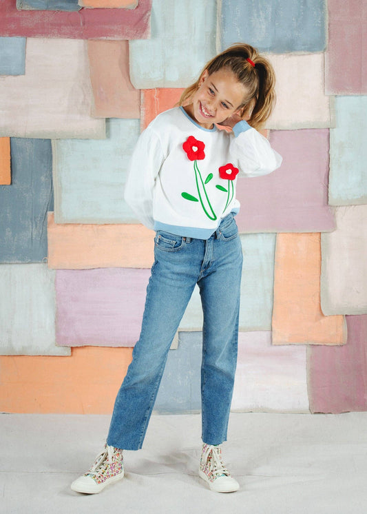 Love Grows Sweatshirt: Pristine / 5