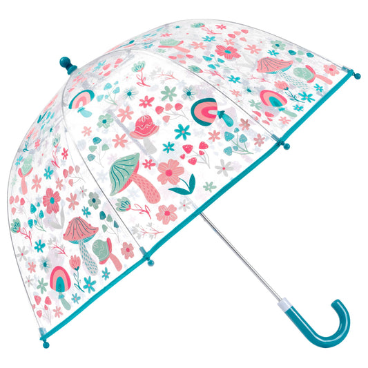 Clear Color Changing Umbrella: Mushroom