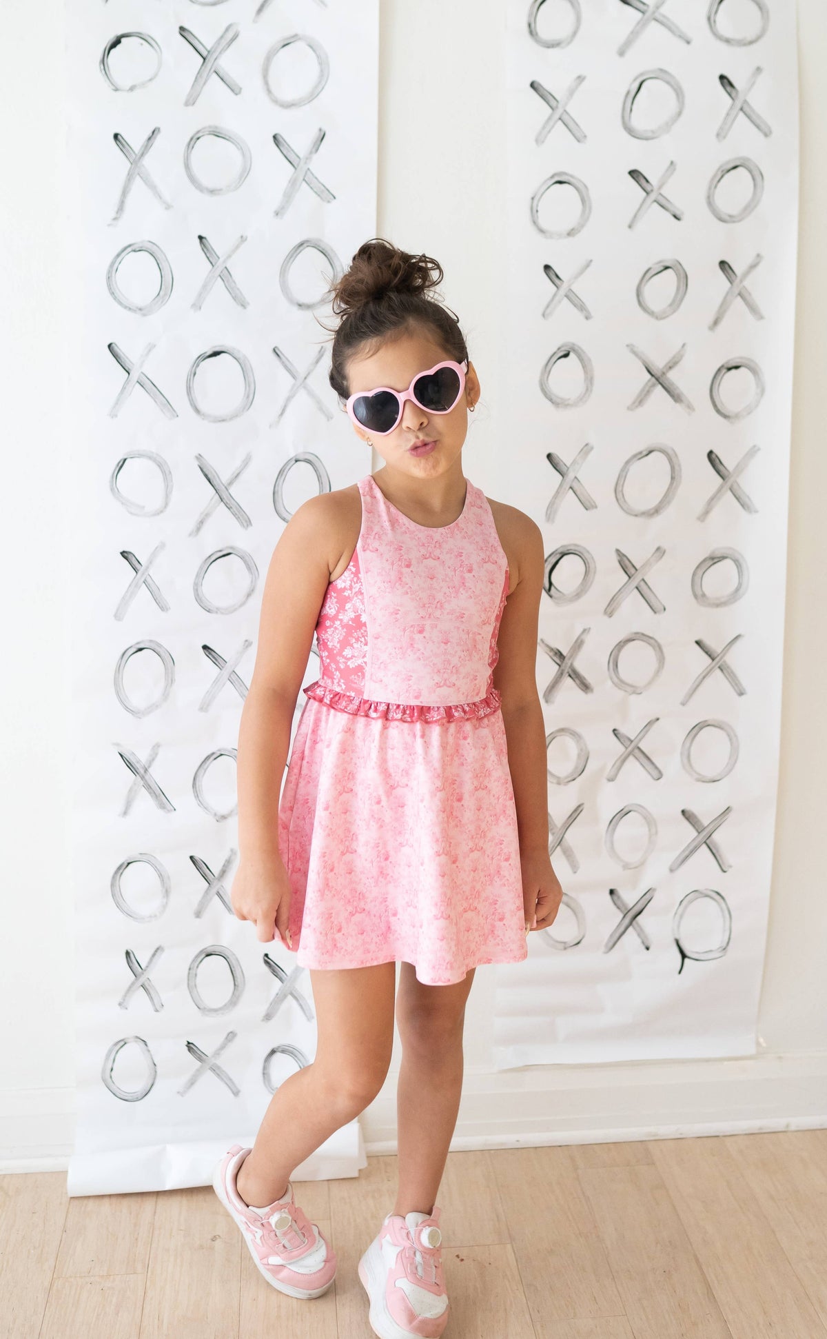 Athletic Dress - Pink Peony