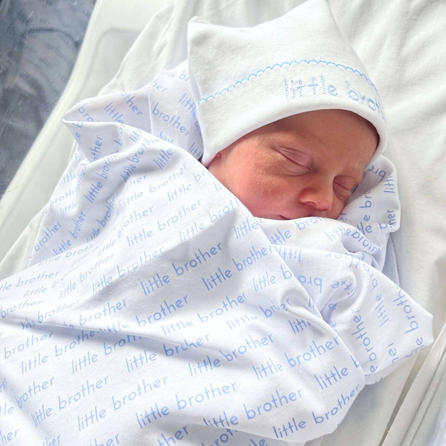 Little Brother Embroidered Hat