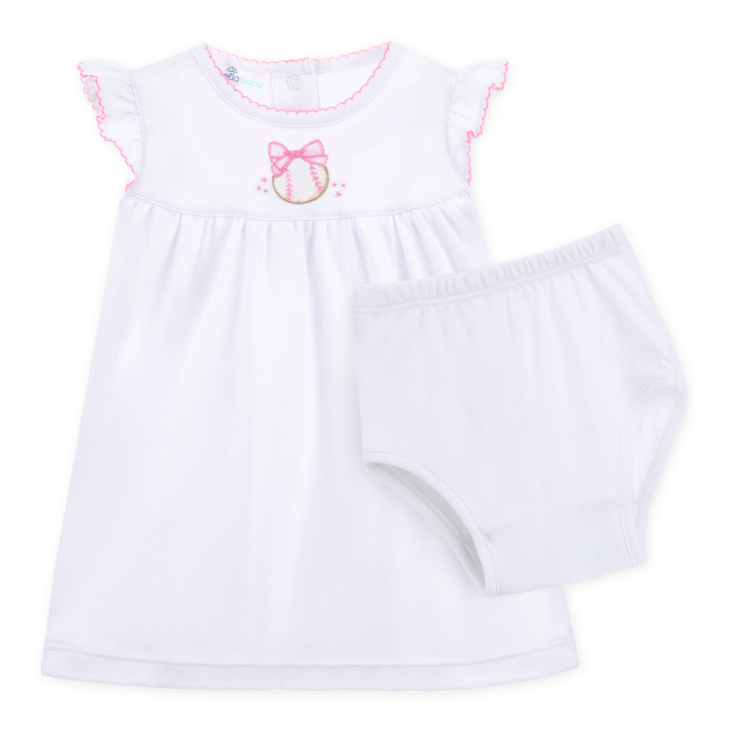 Precious Lil' Sluggers Dress - Pink