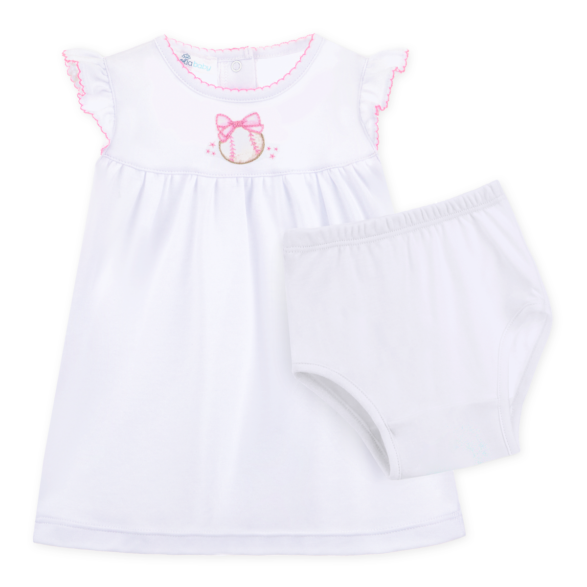 Precious Lil' Sluggers Dress - Pink