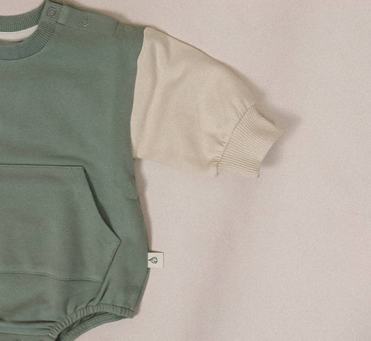 Bubble Romper | Boy Outfit | Organic Cotton Baby Outfit